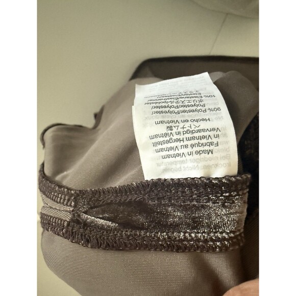 Madewell Velvet Top 2XL Womens Gray Butterfly Classy  Round Neck XXL Plus - Picture 7 of 9